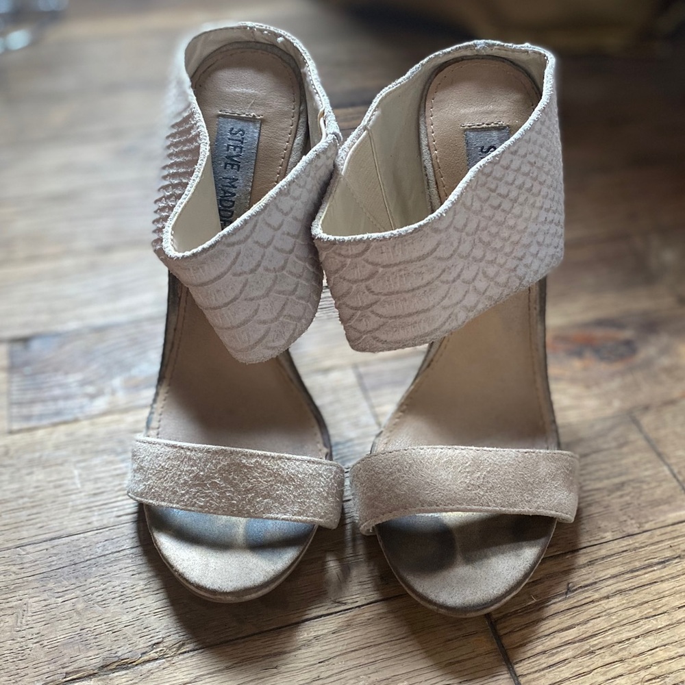 Steve Madden Midnight-Beige Suede